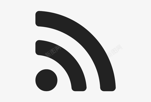 rss徽标rss源图标svg_新图网 https://ixintu.com rss rss源 wifi 常规 徽标