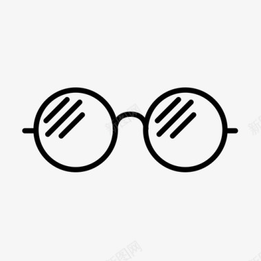 眼镜墨镜镜框图标图标