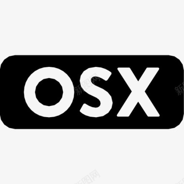 计算机osx标签图标图标