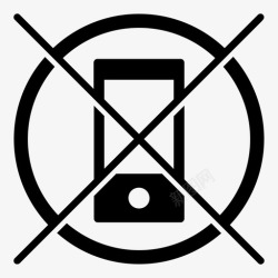 全国区电话没有电话禁止禁忌图标高清图片