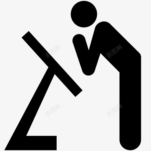 解说牌自然中心自然保护区图标svg_新图网 https://ixintu.com 人 公园 台座 娱乐 户外 柱 自然中心 自然保护区 表演 解说牌 阅读