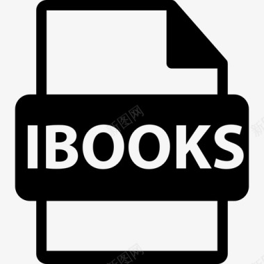 IBooks文件格式符号接口文件格式文本图标图标