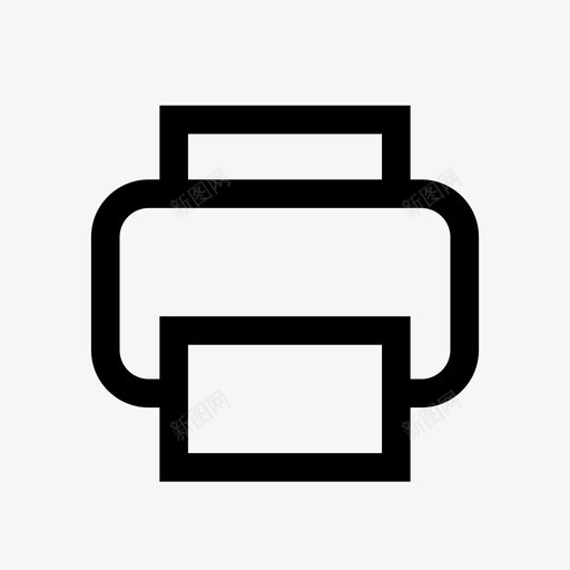 打印机标识身份图标svg_新图网 https://ixintu.com 个人 个人数据 信息 品牌 打印机 标识 获取 记录 详情 身份