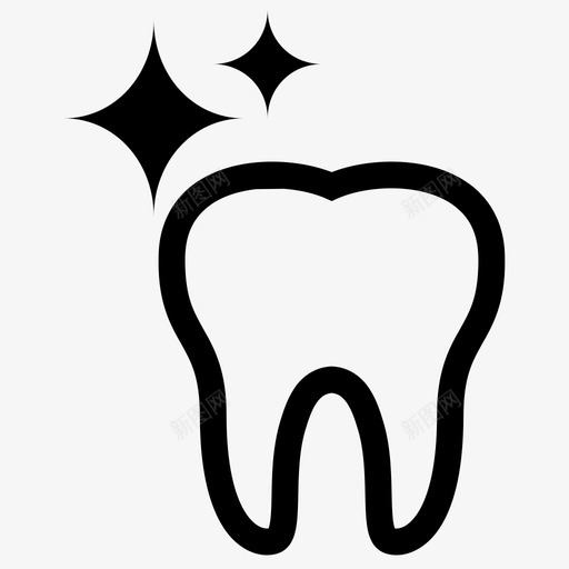牙齿牙齿治疗牙齿护理图标svg_新图网 https://ixintu.com 清洁牙齿 牙科 牙齿 牙齿卫生 牙齿护理 牙齿治疗 闪亮牙齿