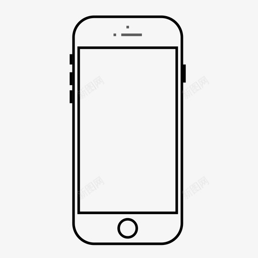 iphone 6智能手机产品图标svg_新图网 https://ixintu.com iphone 6 产品 技术 智能手机 苹果产品 苹果公司 苹果电脑 设备 通信