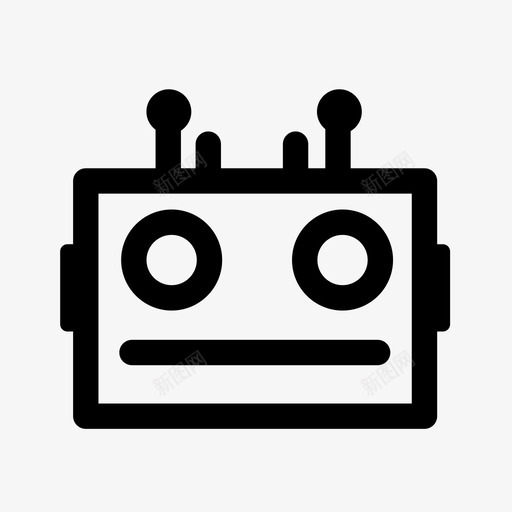 机器人机器未来图标svg_新图网 https://ixintu.com 卡恩 反人类卡片 哔哔 哔哩哔哩图标logo 噗 无人机 未来 机器 机器人 计算机