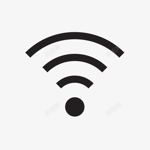 wifi信号传输图标svg_新图网 https://ixintu.com wi-fi wifi wifi信号 传输 信号 无线 无线信号 波形