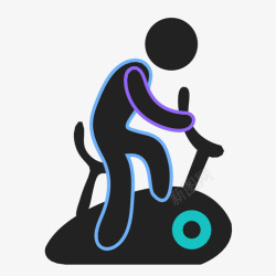 骑脚踏车兜风骑脚踏车兜风图标高清图片