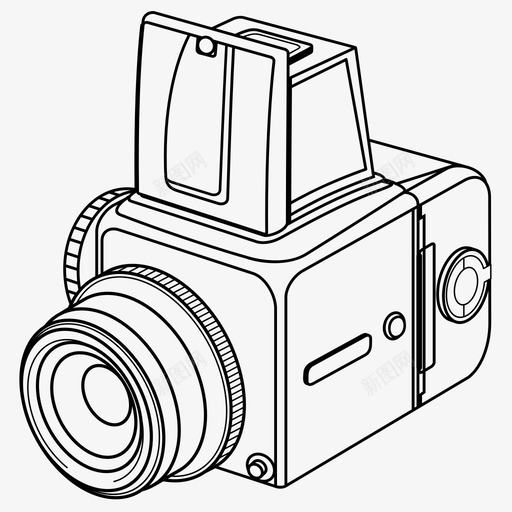相机复古宝丽来图标svg_新图网 https://ixintu.com 即时摄影 复古 宝丽来 工具 摄影 相机 胶卷 艺术 设备 设计