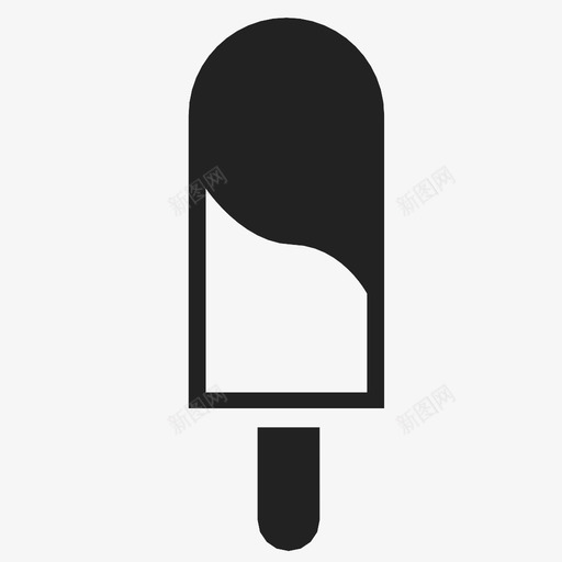冰淇淋冰激凌请客图标svg_新图网 https://ixintu.com 冰棍 冰淇淋 冰激凌 冷冻 夏天 点心 甜点 糖 糖果 美味 请客 食物