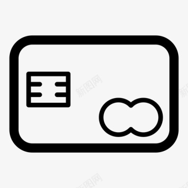 信用卡自动柜员机银行卡图标图标