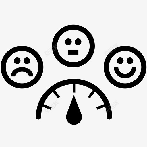 客户满意度sad评分图标svg_新图网 https://ixintu.com sad 个人资料 产品 客户满意度 心理 意见 组织 绩效指标 评分 针