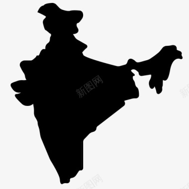 印度原产地国家图标图标