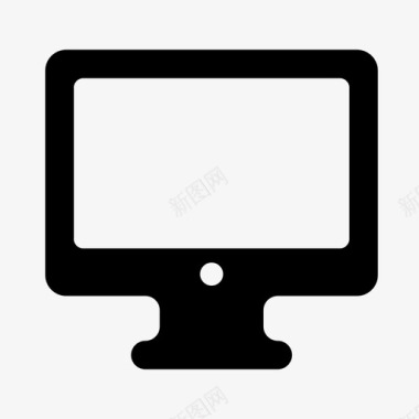 显示器电视屏幕mac图标图标