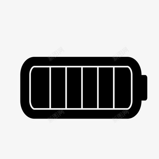 电池低电量满电图标svg_新图网 https://ixintu.com 低电量 充电 满电 电 电池 电池供电 节能