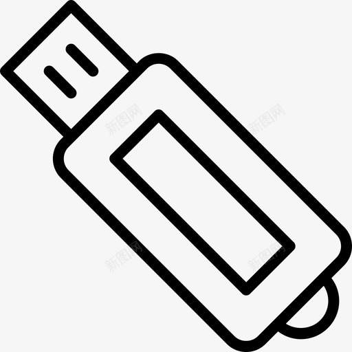 usb存储保存图标svg_新图网 https://ixintu.com usb 保存 存储 小工具 技术图标 文件 记忆棒 设备 闪存 闪存棒 闪存驱动器