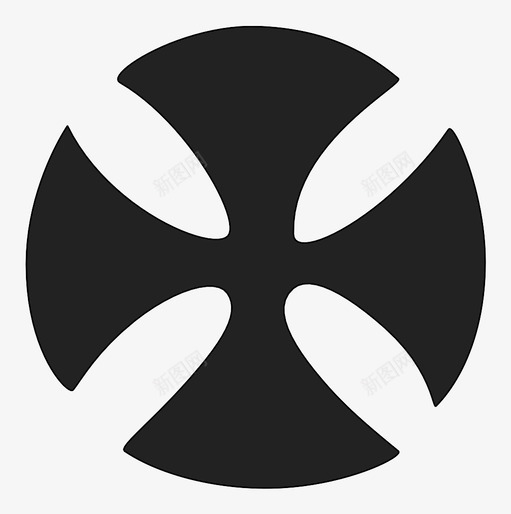献祭十字架图案对象图标svg_新图网 https://ixintu.com 图案 对象 形状 献祭十字架 符号