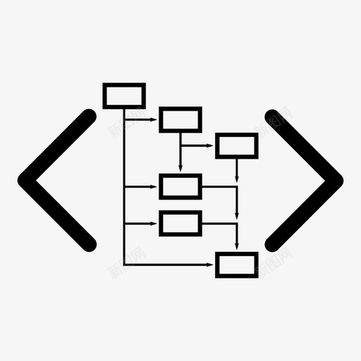 圈复杂度编程程序员图标svg_新图网 https://ixintu.com 圈复杂度 度量 开发 程序员 编码 编程