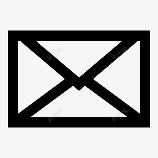 信封未打开邮政图标svg_新图网 https://ixintu.com 信件 信封 已关闭 未打开 未读 电子邮件 联系人 邮件 邮政 邮资