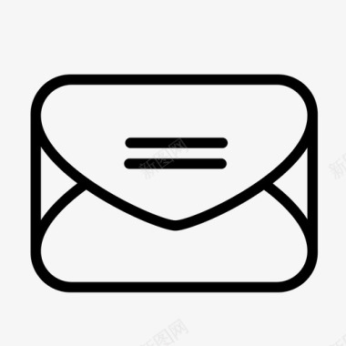 邮件未打开信件图标图标