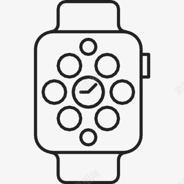 apple watch技术智能手表图标图标