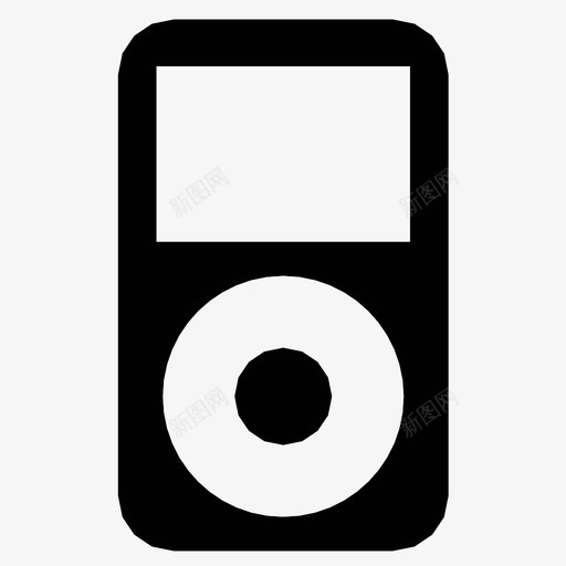 ipod苹果电子设备图标svg_新图网 https://ixintu.com ipod mp3 mp3播放器 电子设备 苹果