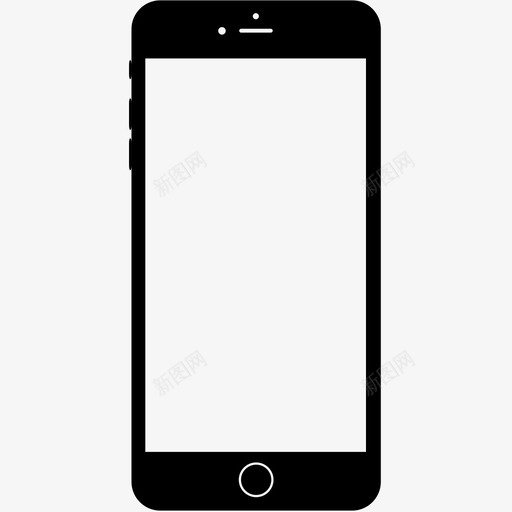 智能手机iphoneiphone6图标svg_新图网 https://ixintu.com iphone iphone6 iphone6 plus 智能手机 科技 移动电话