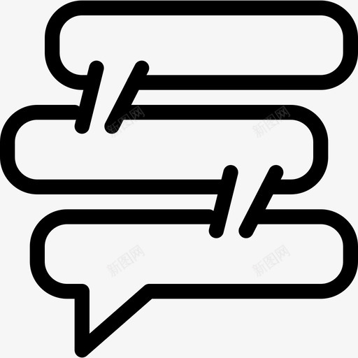 对话表达式插图图标svg_新图网 https://ixintu.com 对话 形状 插图 消息 行图标 表达式 讲话 语音气泡 说话人
