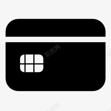 信用卡支付货币图标图标