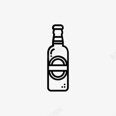 瓶瓶装饮料品脱图标图标