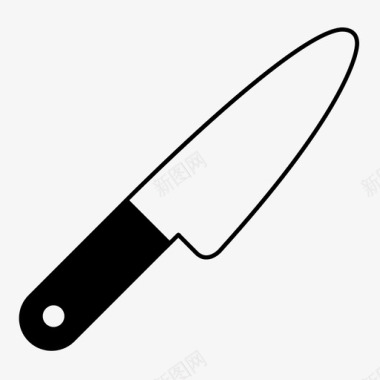 刀工具锋利图标图标