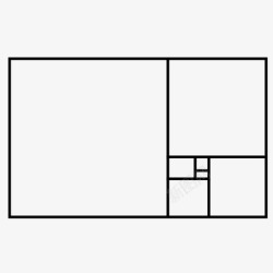 黄金比率黄金比率斐波纳契数学图标高清图片
