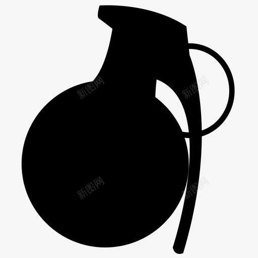 手榴弹爆炸爆炸武器图标svg_新图网 https://ixintu.com 军用 战争 手榴弹 手榴弹卡通矢量素材 投掷 爆炸 爆炸武器