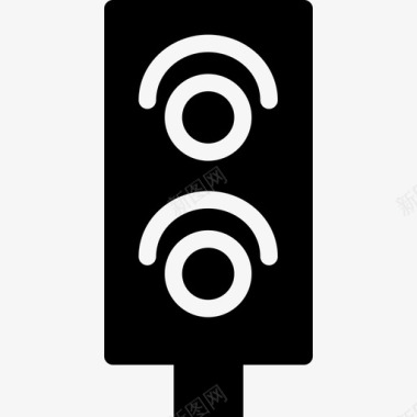 红绿灯出行交通图标图标