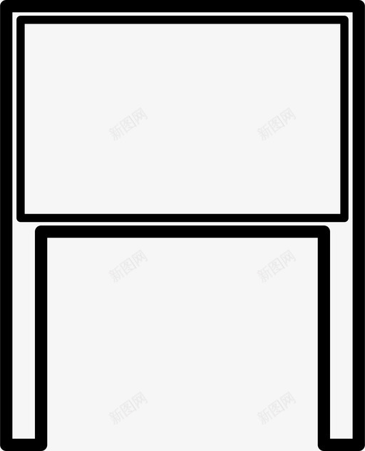 桌子床头柜室内图标svg_新图网 https://ixintu.com 室内设计 家具 床头柜 房子 桌子 设计图标