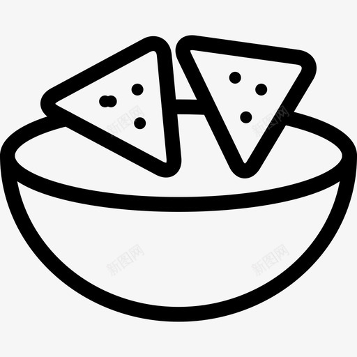 薯条和蘸酱碗酱图标svg_新图网 https://ixintu.com 碗 蕃茄酱 薯条和蘸酱 酱