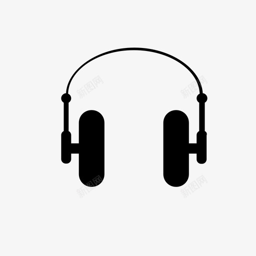 耳机耳塞式耳机耳塞图标svg_新图网 https://ixintu.com 听音器 声音 耳塞 耳塞式耳机 耳机 耳罩 音乐 音频
