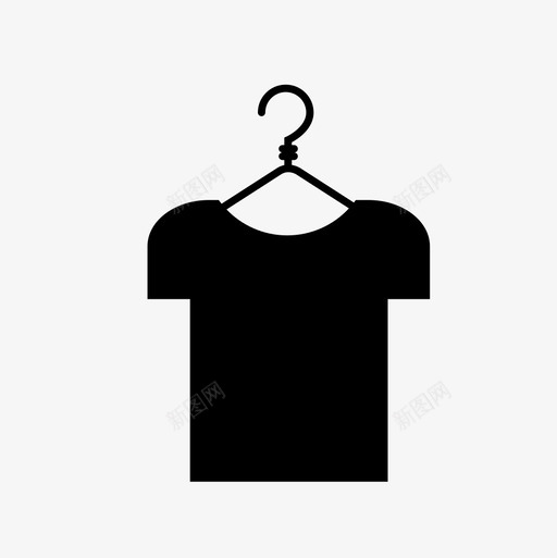 T恤衣柜衣服图标svg_新图网 https://ixintu.com T恤 时尚 款式 衣服 衣柜