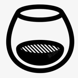 无柄沐浴刷无柄无柄玻璃酒具图标高清图片