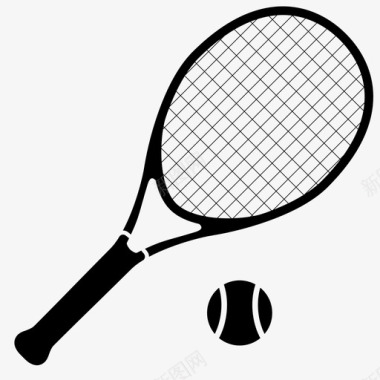 网球运动员田径图标图标