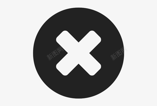 关闭按钮移除图标svg_新图网 https://ixintu.com x 关闭 常规 按钮 移除