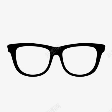 眼镜手表视力图标图标