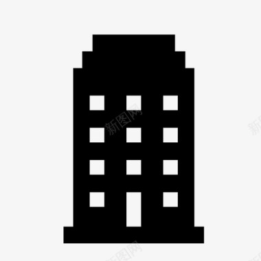 建筑城市房屋图标图标