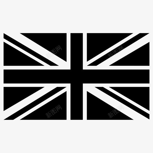 英国国旗英国伦敦图标svg_新图网 https://ixintu.com 伦敦 英国 英国国旗