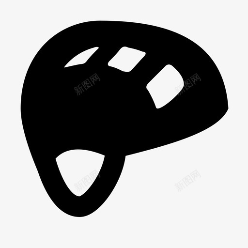 头盔攀岩硬图标svg_新图网 https://ixintu.com 保护 头 头盔 安全 帅气logo 攀岩 硬 运动 非常基本安卓l棒棒糖图标包