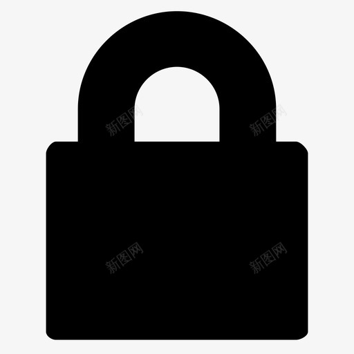 锁安全存储安全链接图标svg_新图网 https://ixintu.com 保护 安全存储 安全数字 安全链接 密码保护 挂锁 解锁 锁