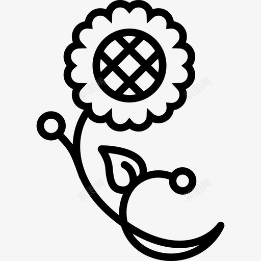 枝上花自然花卉图标svg_新图网 https://ixintu.com 枝上花 自然 花卉设计