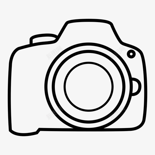 相机快照专业图标svg_新图网 https://ixintu.com 专业 单反相机 图片 定点拍摄 快照 摄影 摄影师 相机 镜头