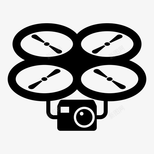 摄像无人机监控无人机遥控无人机图标svg_新图网 https://ixintu.com 摄像无人机 无人机摄像头 监控无人机 直升机无人机 遥控无人机 飞行无人机
