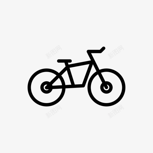 自行车训练运动图标svg_新图网 https://ixintu.com 健康 健身 自行车 营养 补水 训练 运动 运动与健康 食物